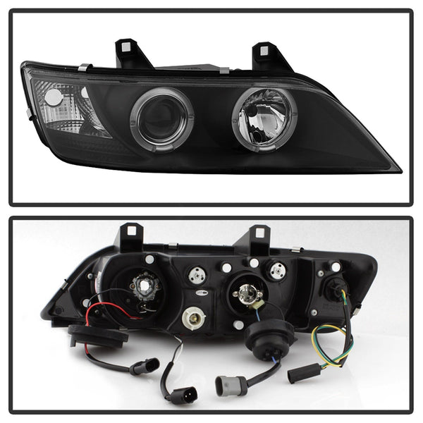 Spyder Auto 5009081 (Spyder) BMW Z3 96-02 Projector Headlights-LED Halo-Black-High H1 (Included)-Low