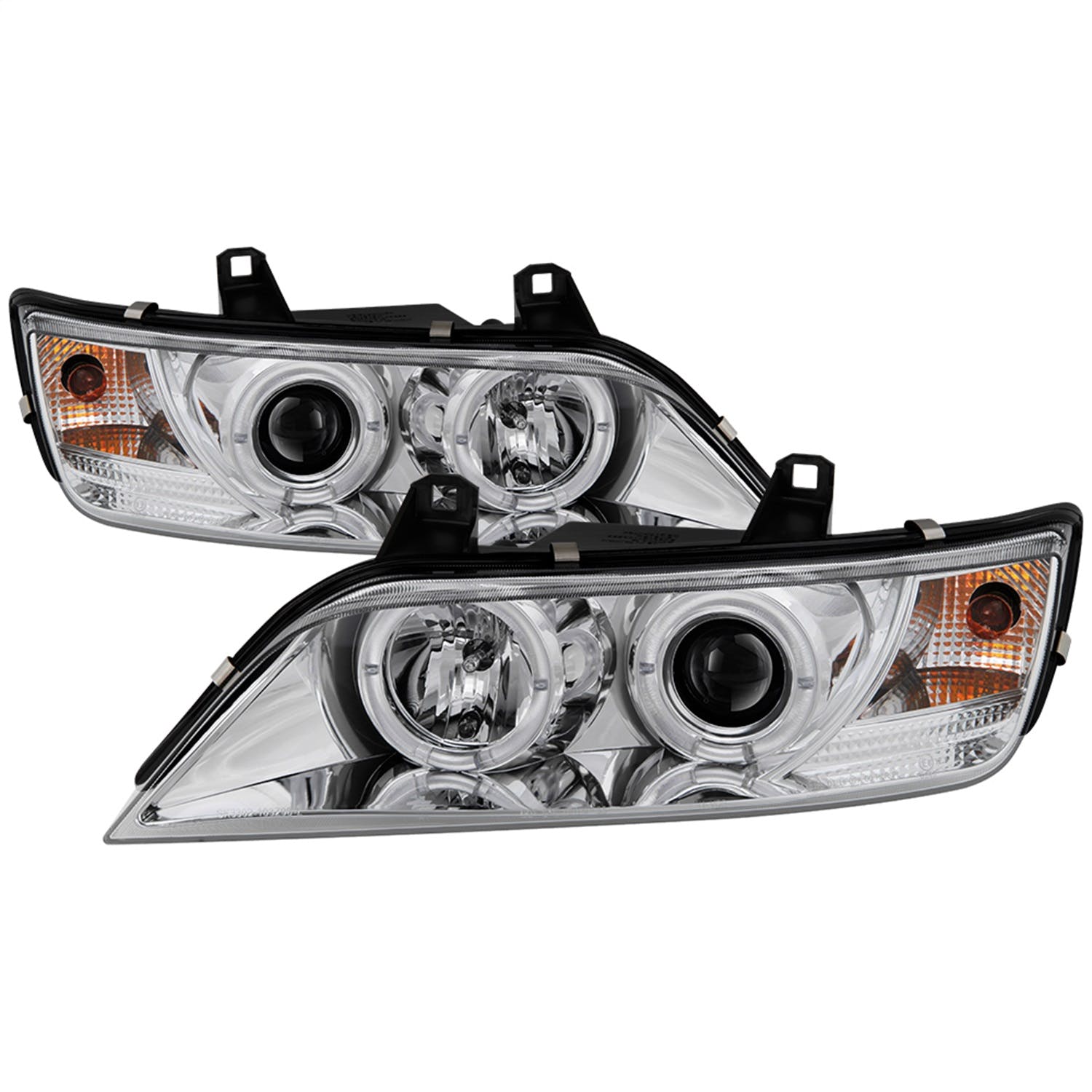 Spyder Auto 5009098 (Spyder) BMW Z3 96-02 Projector Headlights-LED Halo-Chrome-High H1 (Included)-Lo