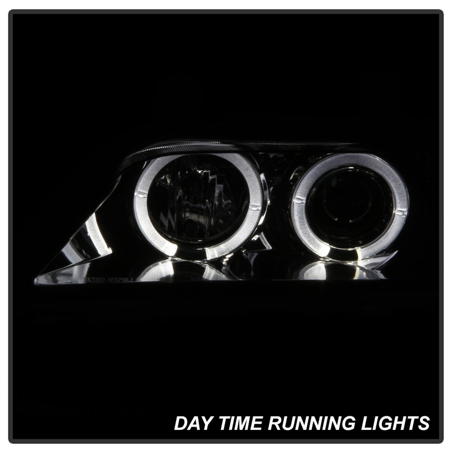 Spyder Auto 5009104 (Spyder) BMW Z3 96-02 Projector Headlights-LED Halo-Smoke-High H1 (Included)-Low