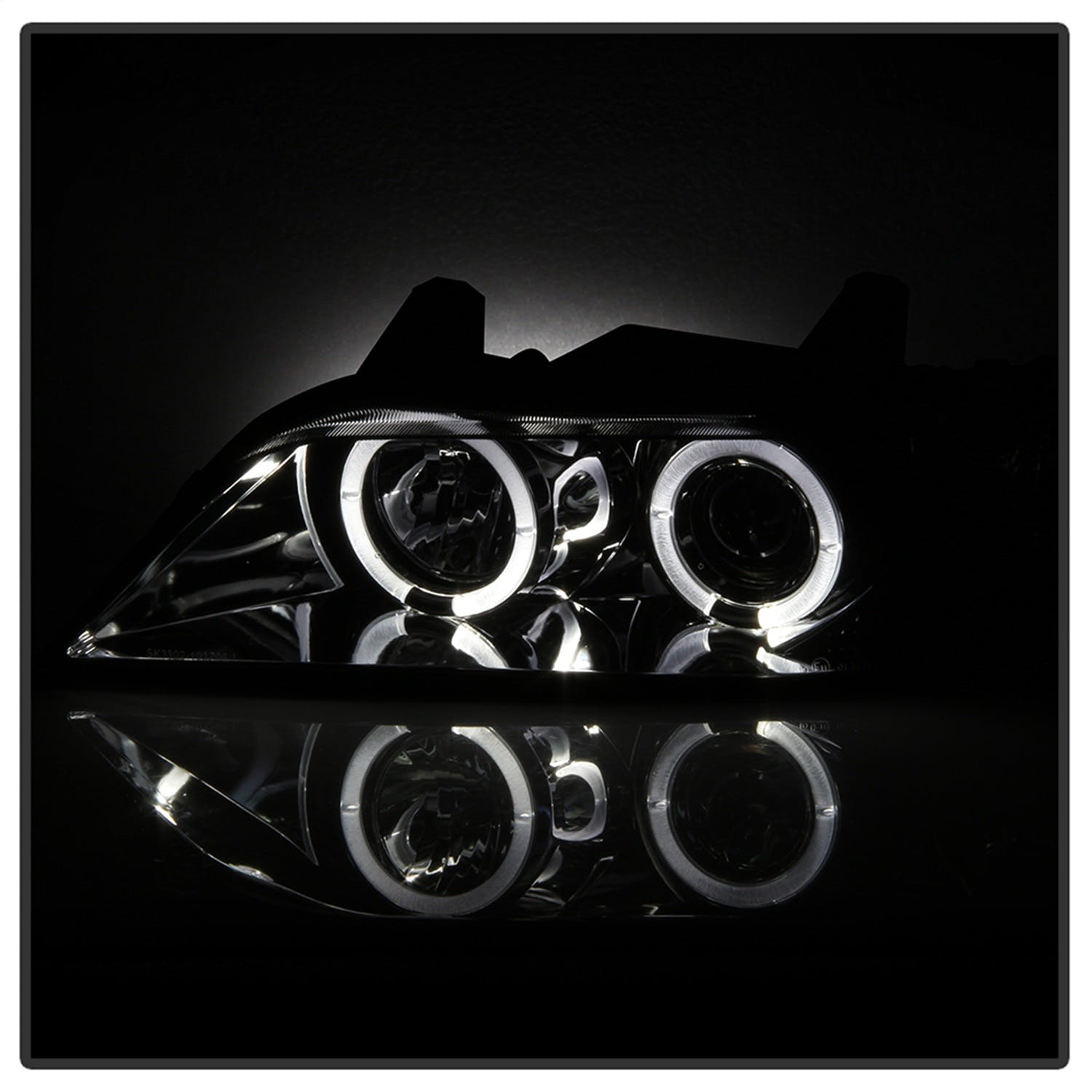 Spyder Auto 5009104 (Spyder) BMW Z3 96-02 Projector Headlights-LED Halo-Smoke-High H1 (Included)-Low