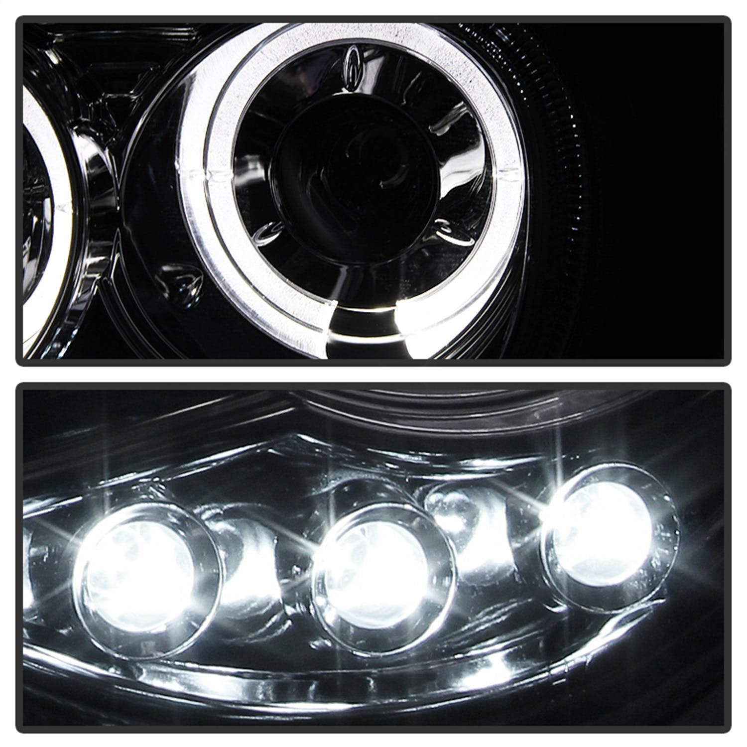 Spyder Auto 5009142 (Spyder) Chrysler 300C 05-10 Projector Headlights-LED Halo-LED ( Replaceable LED