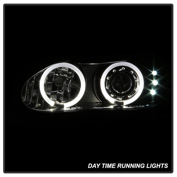 Spyder Auto 5009234 (Spyder) Chevy Camaro 98-02 Projector Headlights-LED Halo-LED ( Replaceable LEDs