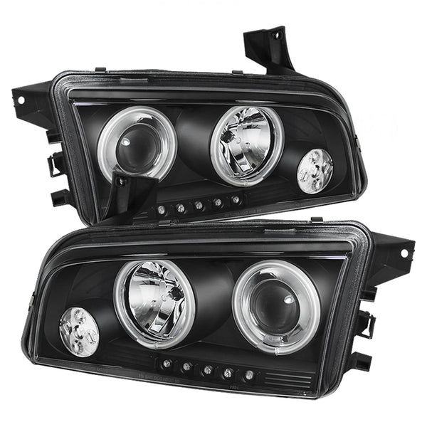 Spyder Auto 5009715 (Spyder) Dodge Charger 06-10 Projector Headlights-Halogen Model Only ( Not Compa