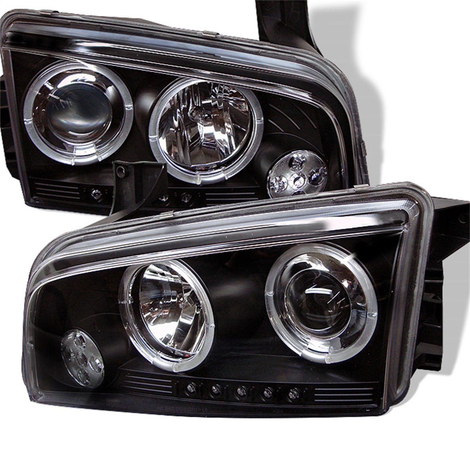 Spyder Auto 5009739 (Spyder) Dodge Charger 06-10 Projector Headlights-Halogen Model Only ( Not Compa