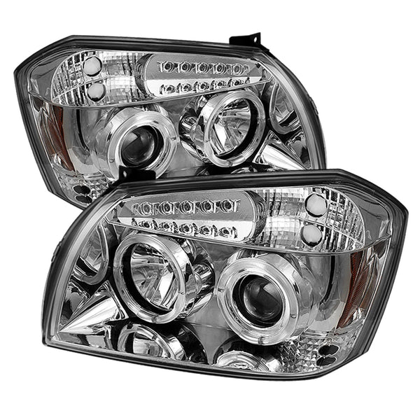 Spyder Auto 5009883 (Spyder) Dodge Magnum 05-07 Projector Headlights-LED Halo-LED ( Replaceable LEDs