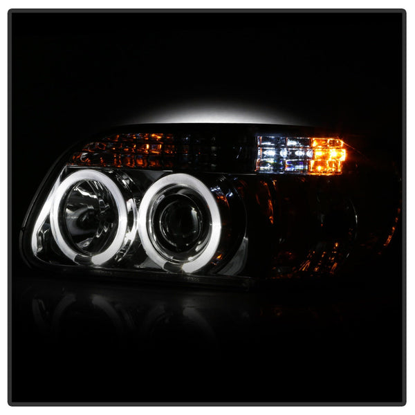 Spyder Auto 5010148 (Spyder) Ford Explorer 95-01 1PC Projector Headlights-LED Halo-Chrome-High H1 (I