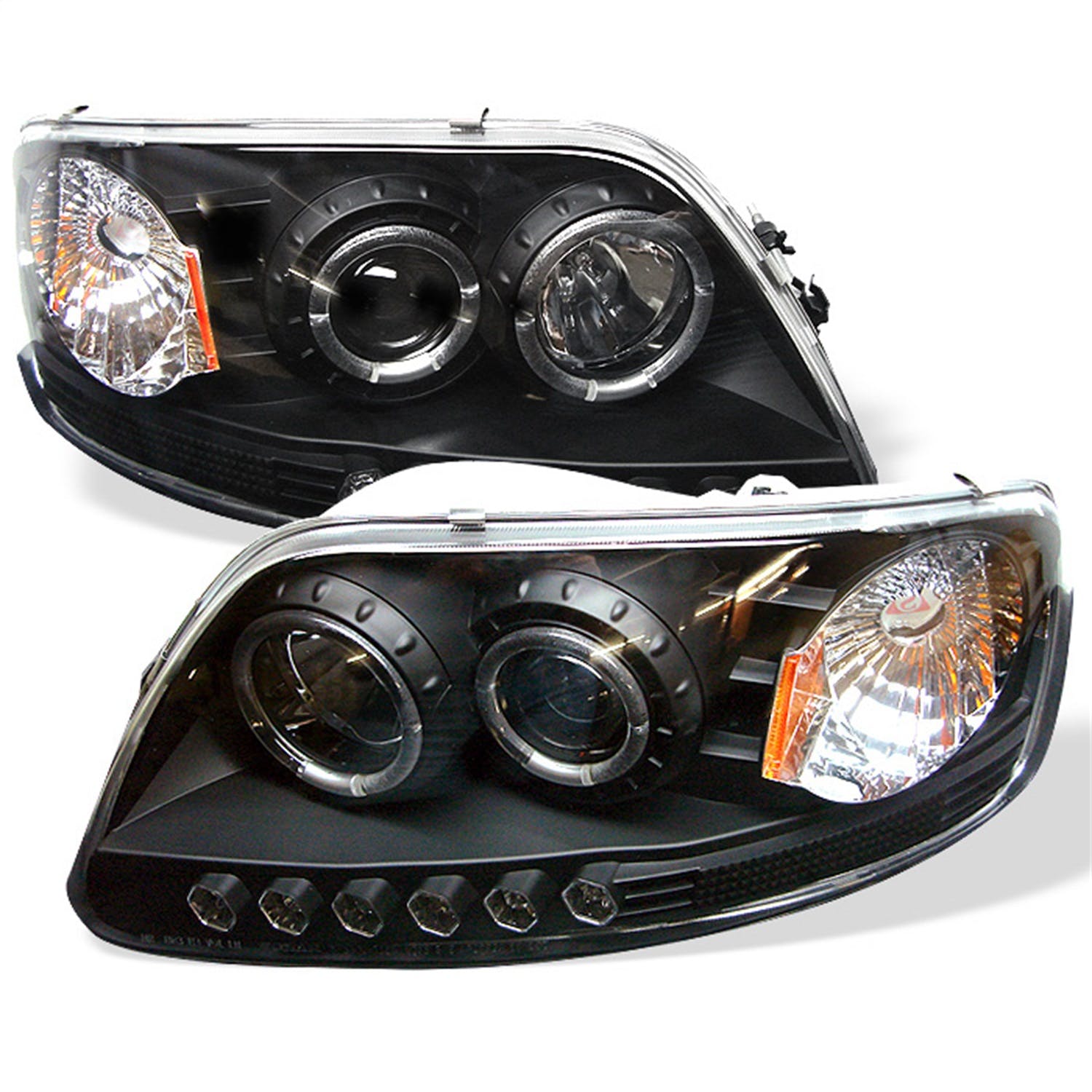 Spyder Auto 5010261 (Spyder) Ford F150 97-03/Expedition 97-02 1PC Projector Headlights-( Will Not Fi
