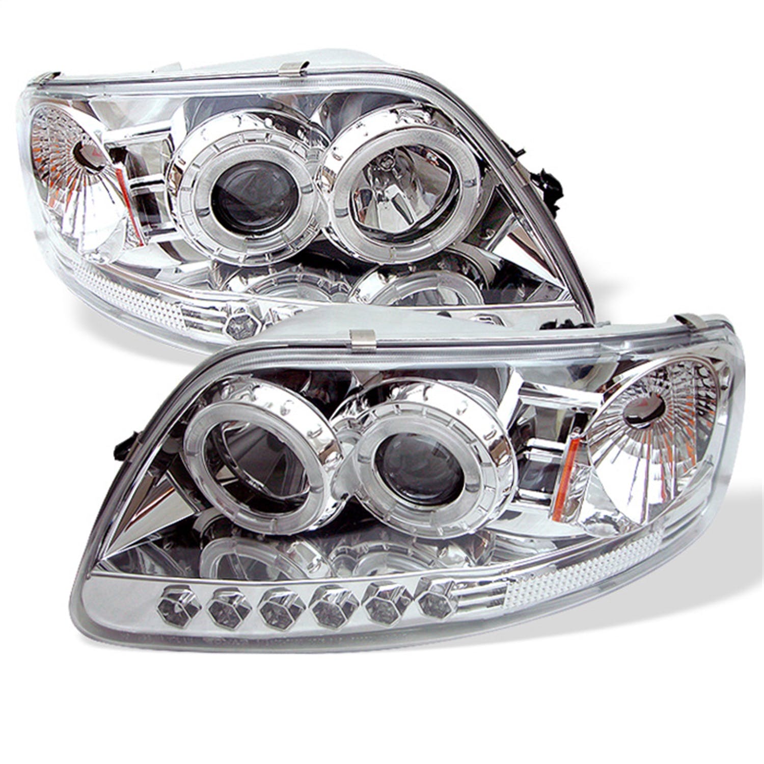 Spyder Auto 5010278 (Spyder) Ford F150 97-03/Expedition 97-02 1PC Projector Headlights-( Will Not Fi