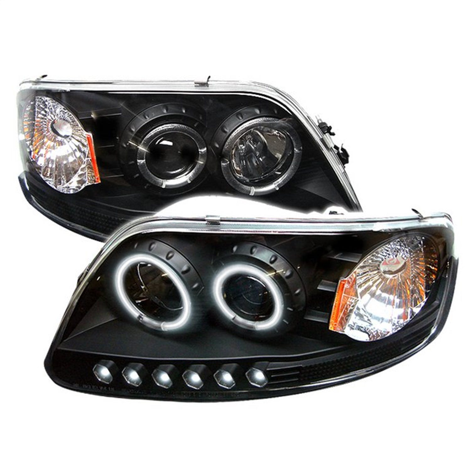 Spyder Auto 5010292 (Spyder) Ford F150 97-03/Expedition 97-02 1PC Projector Headlights-( Will Not Fi