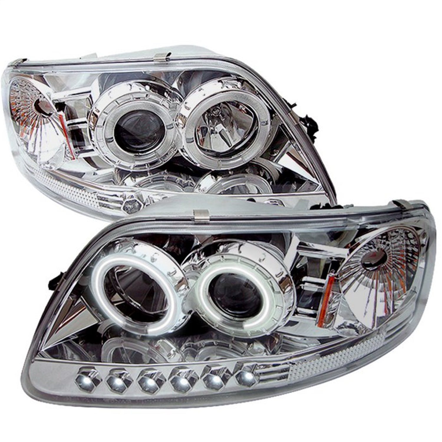 Spyder Auto 5010308 (Spyder) Ford F150 97-03/Expedition 97-02 1PC Projector Headlights-( Will Not Fi