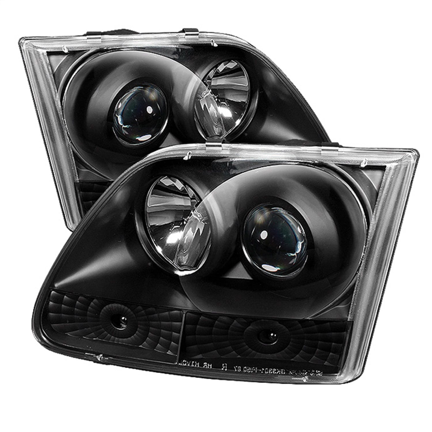 Spyder Auto 5010315 (Spyder) Ford F150 97-03/Expedition 97-02 Projector Headlights-( Will Not Fit Ma