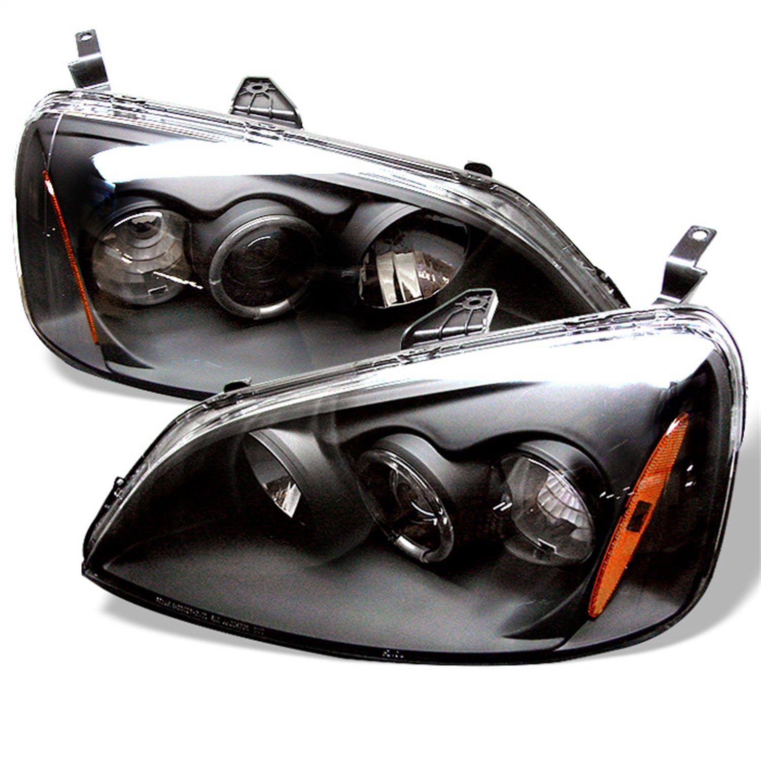 Spyder Auto 5010759 (Spyder) Honda Civic 01-03 2/4DR Projector Headlights-( Do Not Fit SI Model )-LE