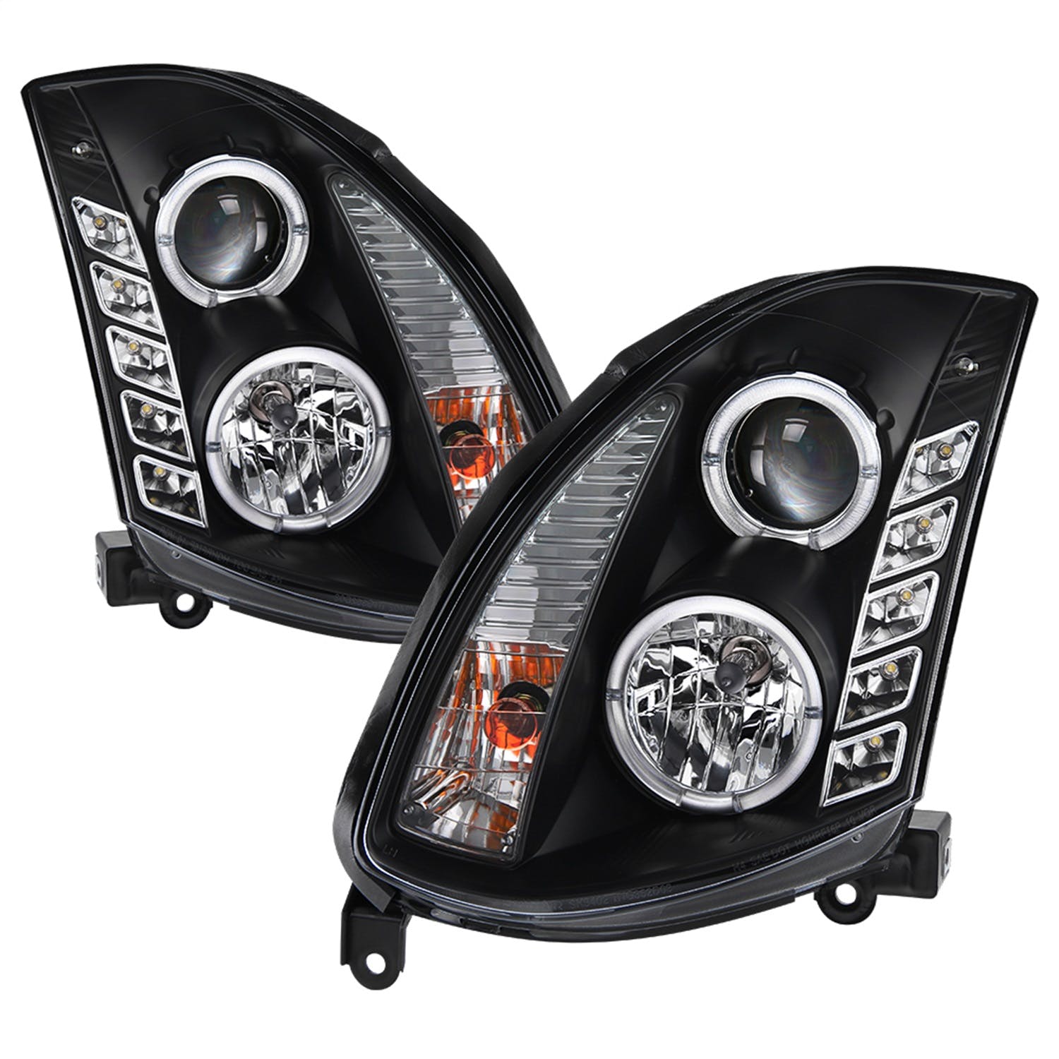 Spyder Auto 5011060 (Spyder) Infiniti G35 03-07 2DR Projector Headlights-Xenon/HID Model Only ( Not