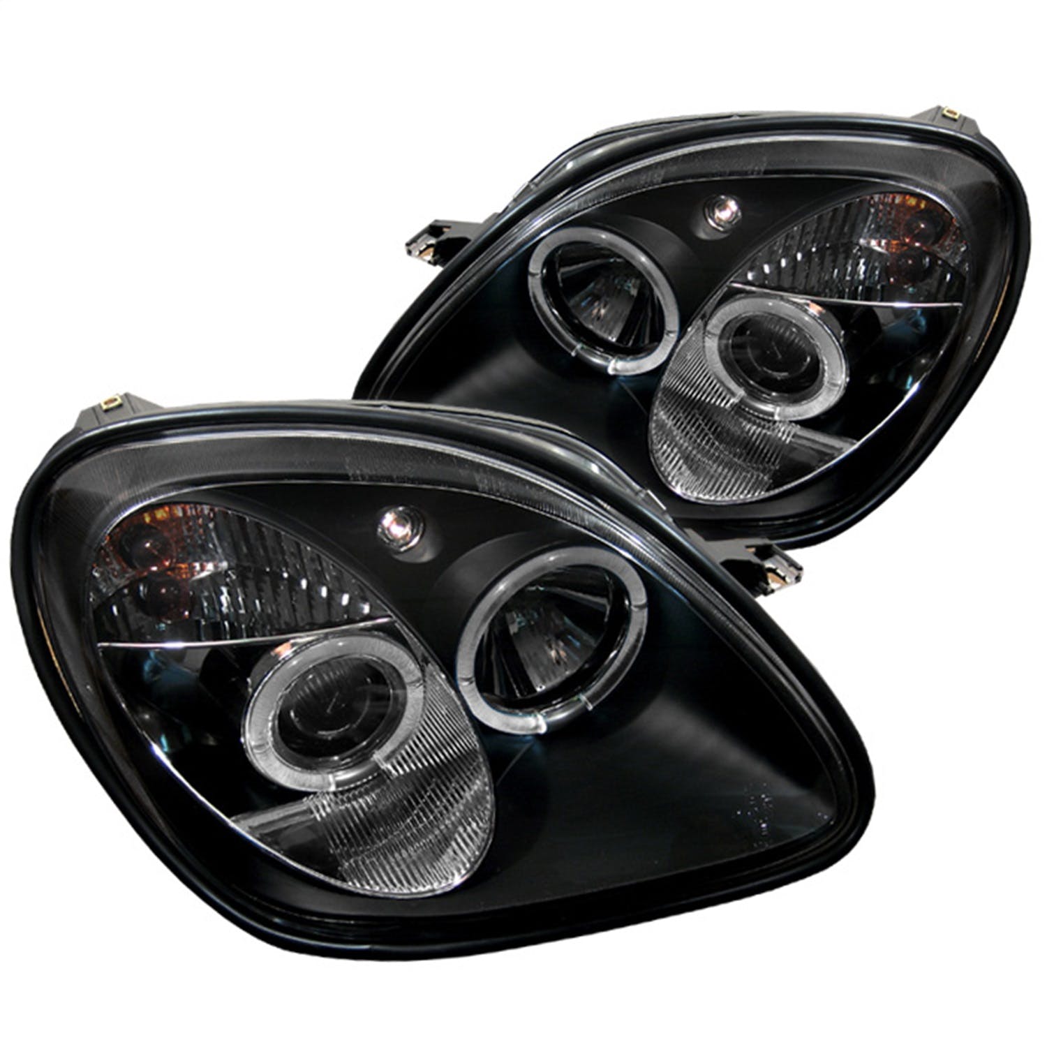 Spyder Auto 5011190 (Spyder) Mercedes Benz SLK 98-04 1PC Projector Headlights-Halogen Model Only ( N