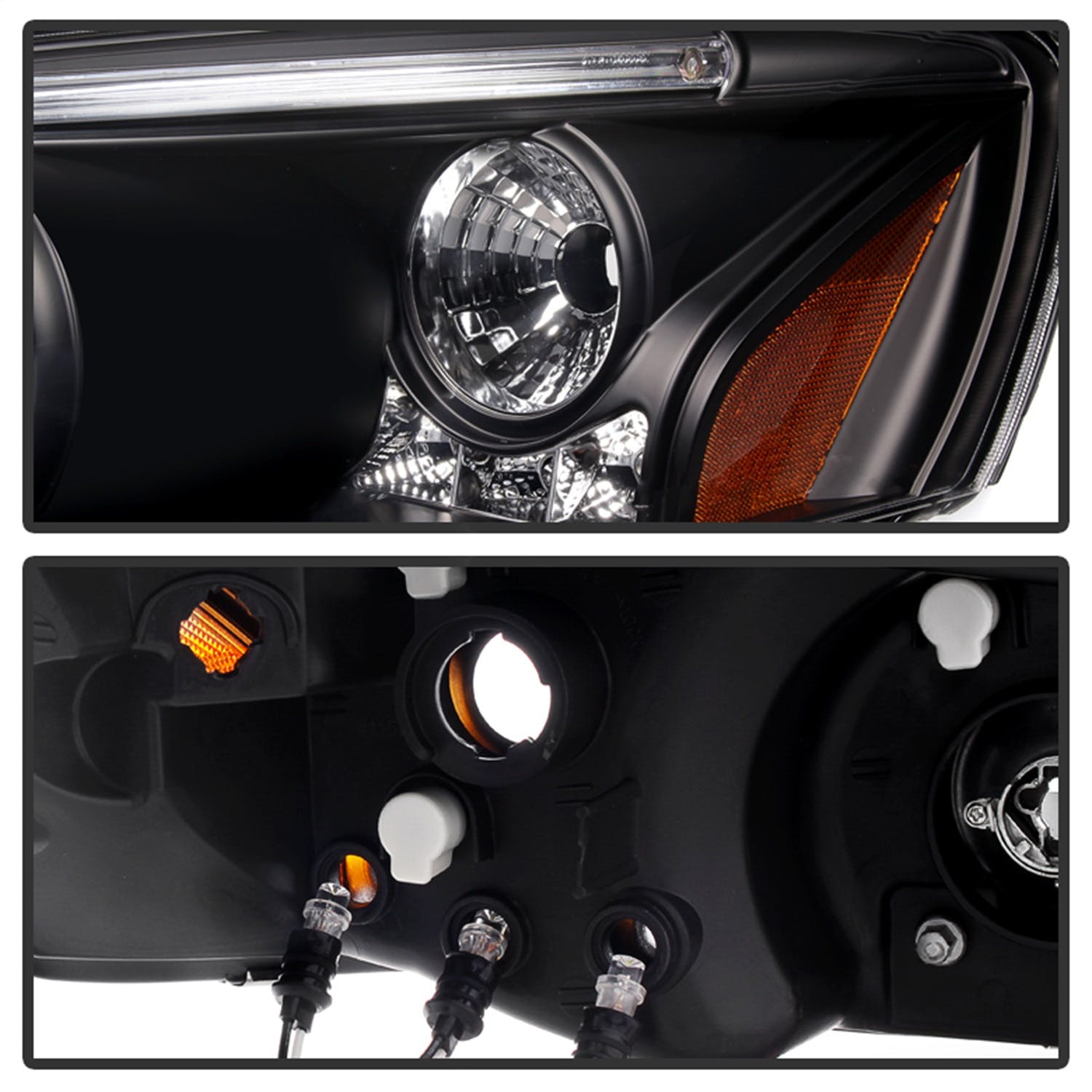 Spyder Auto 5011596 (Spyder) Pontiac G6 2/4DR 05-08 Projector Headlights-LED Halo-LED ( Replaceable