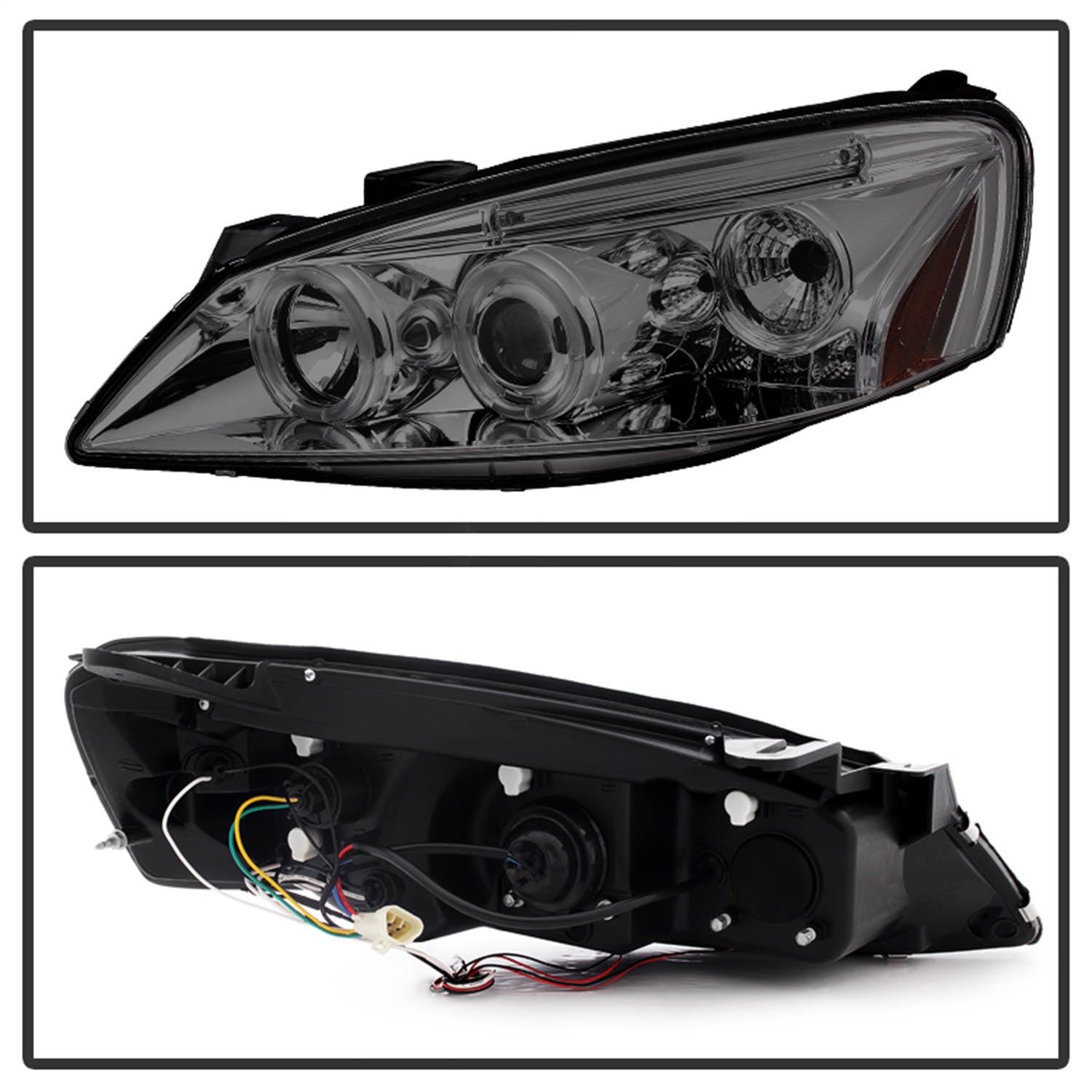 Spyder Auto 5011619 (Spyder) Pontiac G6 2/4DR 05-08 Projector Headlights-LED Halo-LED ( Replaceable