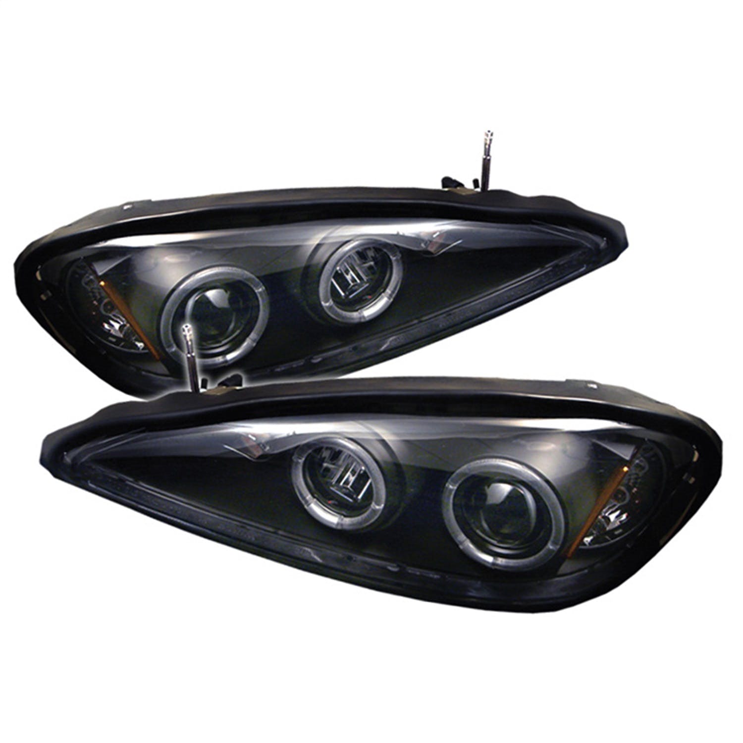 Spyder Auto 5011640 (Spyder) Pontiac Grand AM 99-05 Projector Headlights-LED Halo-LED ( Replaceable