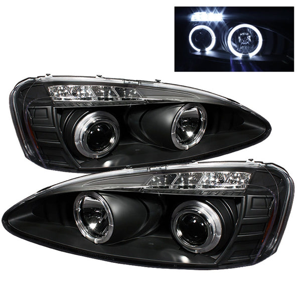 Spyder Auto 5011664 (Spyder) Pontiac Grand Prix 04-08 Projector Headlights-LED Halo-LED ( Replaceabl