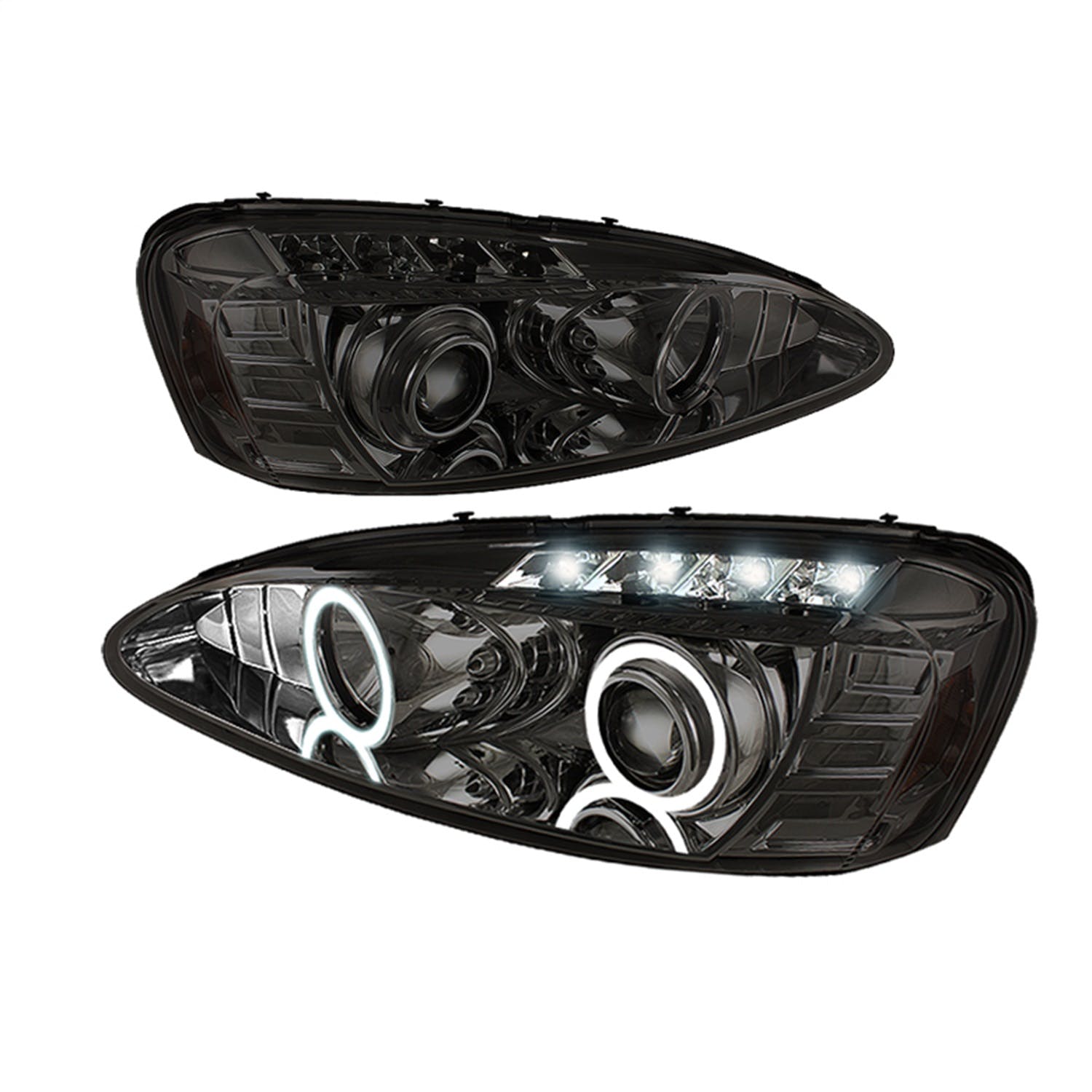 Spyder Auto 5011688 (Spyder) Pontiac Grand Prix 04-08 Projector Headlights-LED Halo-LED ( Replaceabl
