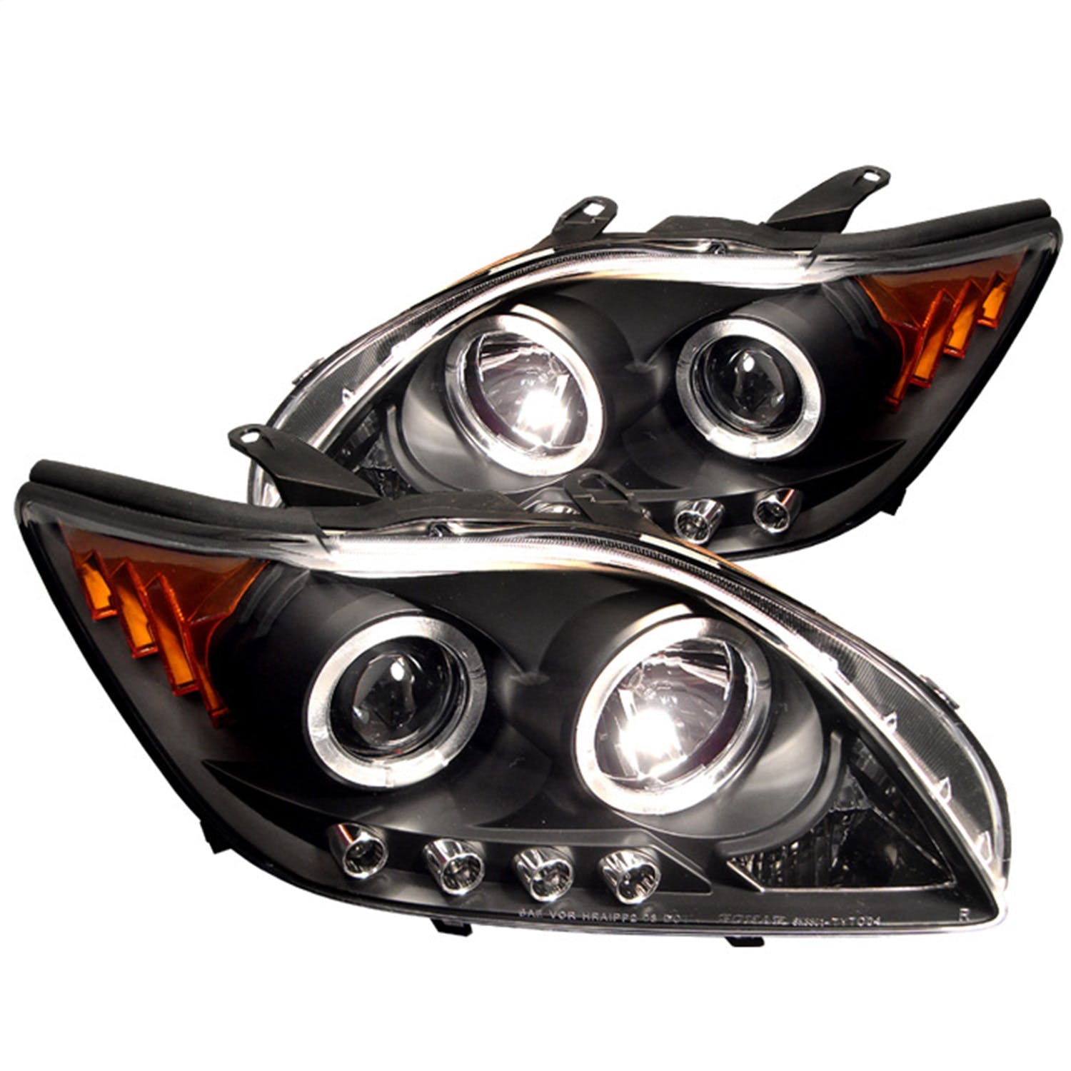 Spyder Auto 5011961 (Spyder) Scion TC 05-07 Projector Headlights-LED Halo-Replaceable LEDs-Black-Hig