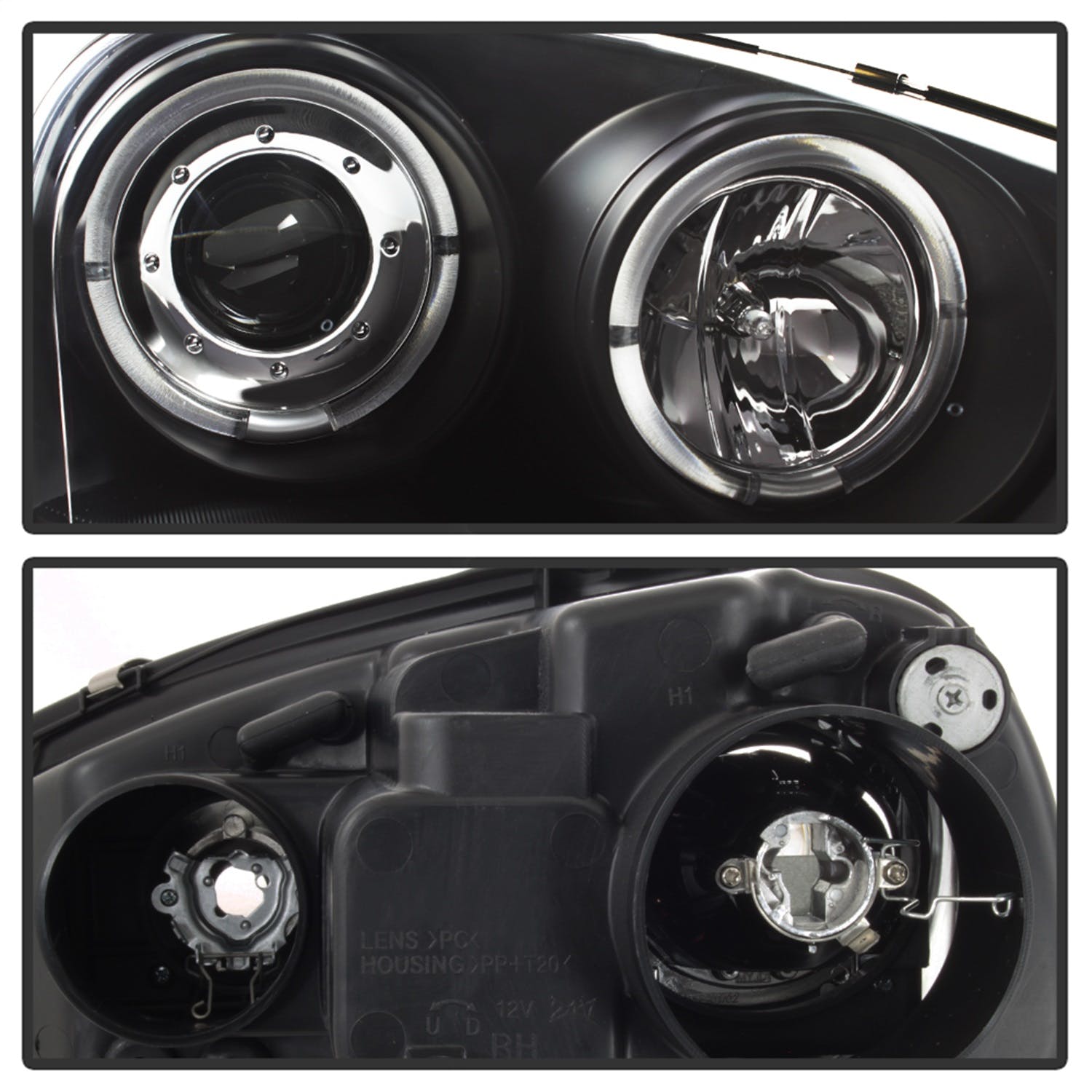 Spyder Auto 5012098 (Spyder) Volkswagen GTI 06-09/Jetta 06-09/Rabbit 06-09 Projector Headlights (doe