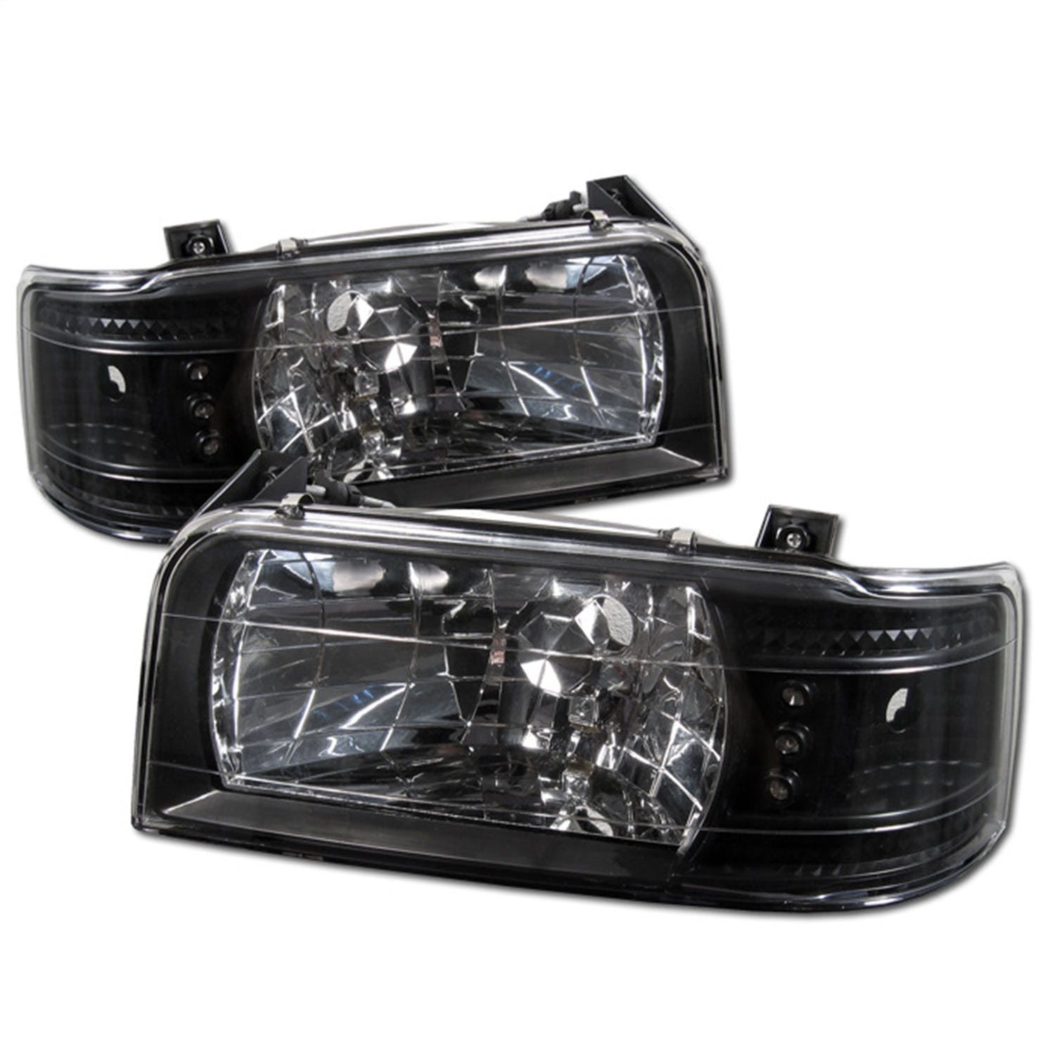Spyder Auto 5012494 (Spyder) Ford F150 92-96/Ford Bronco 92-96 1PC LED ( Replaceable LEDs ) Crystal