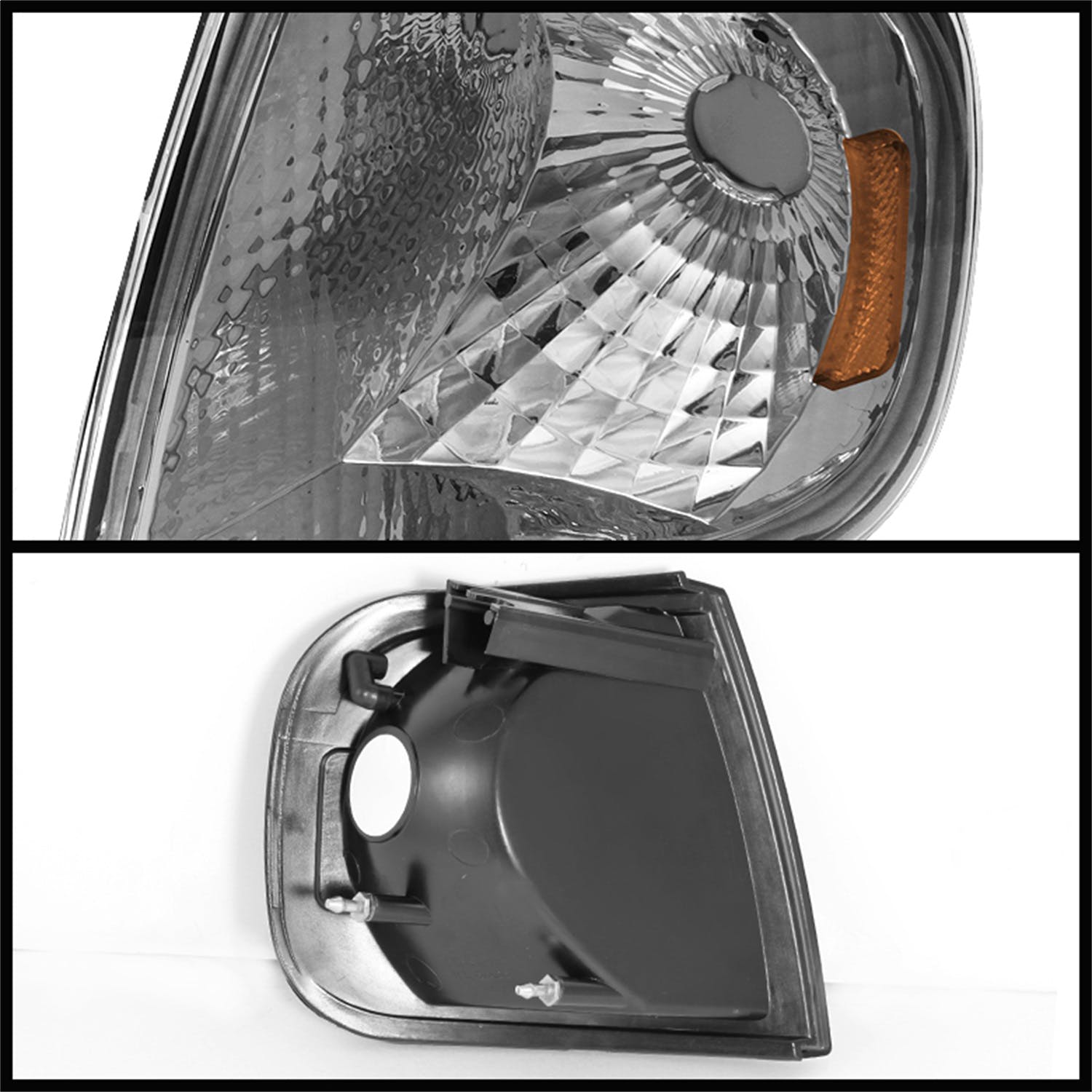 XTUNE POWER 5016072 Ford F150 97 03 Amber Corner Lights Euro