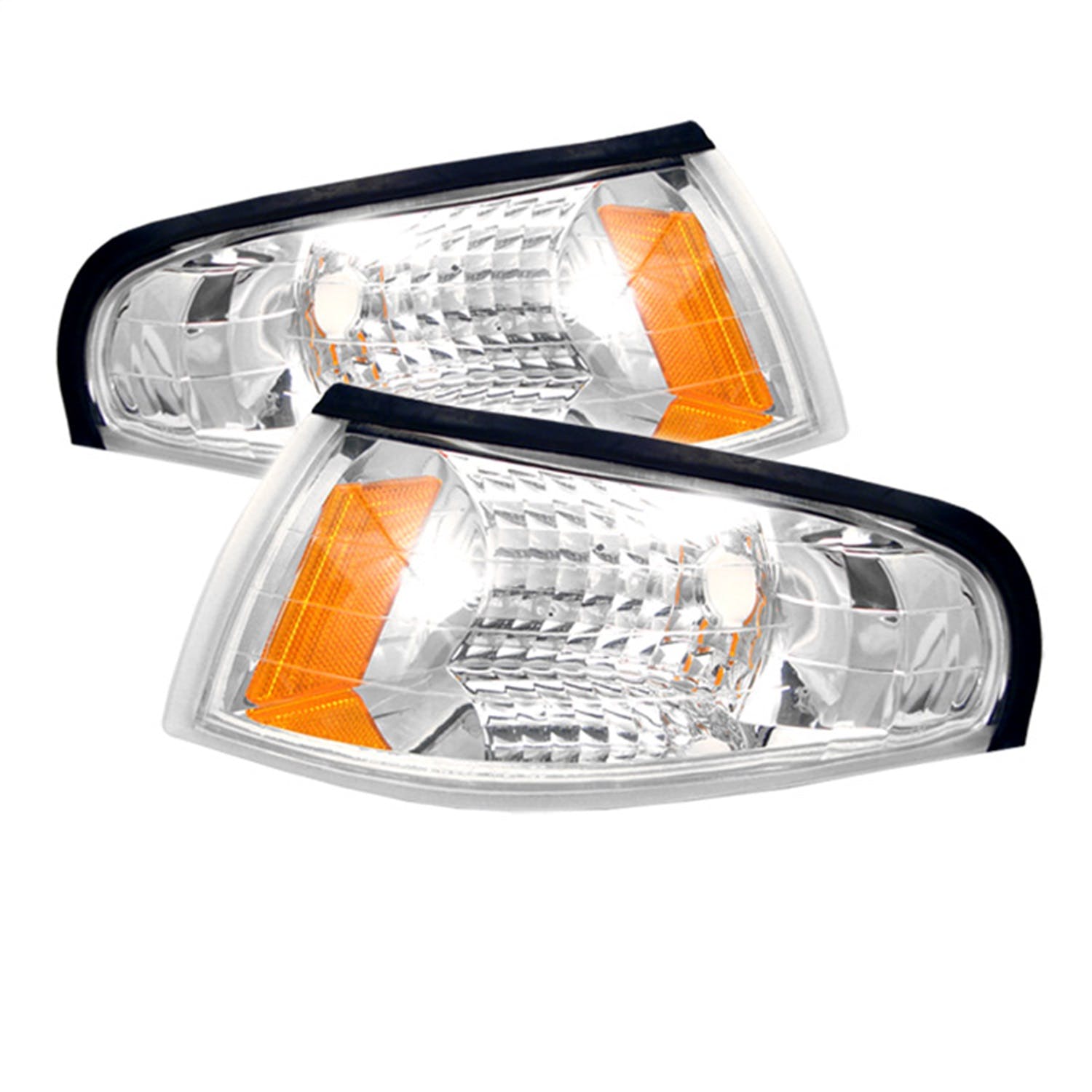 XTUNE POWER 5016119 Ford Mustang 94 98 Amber Corner Lights Euro