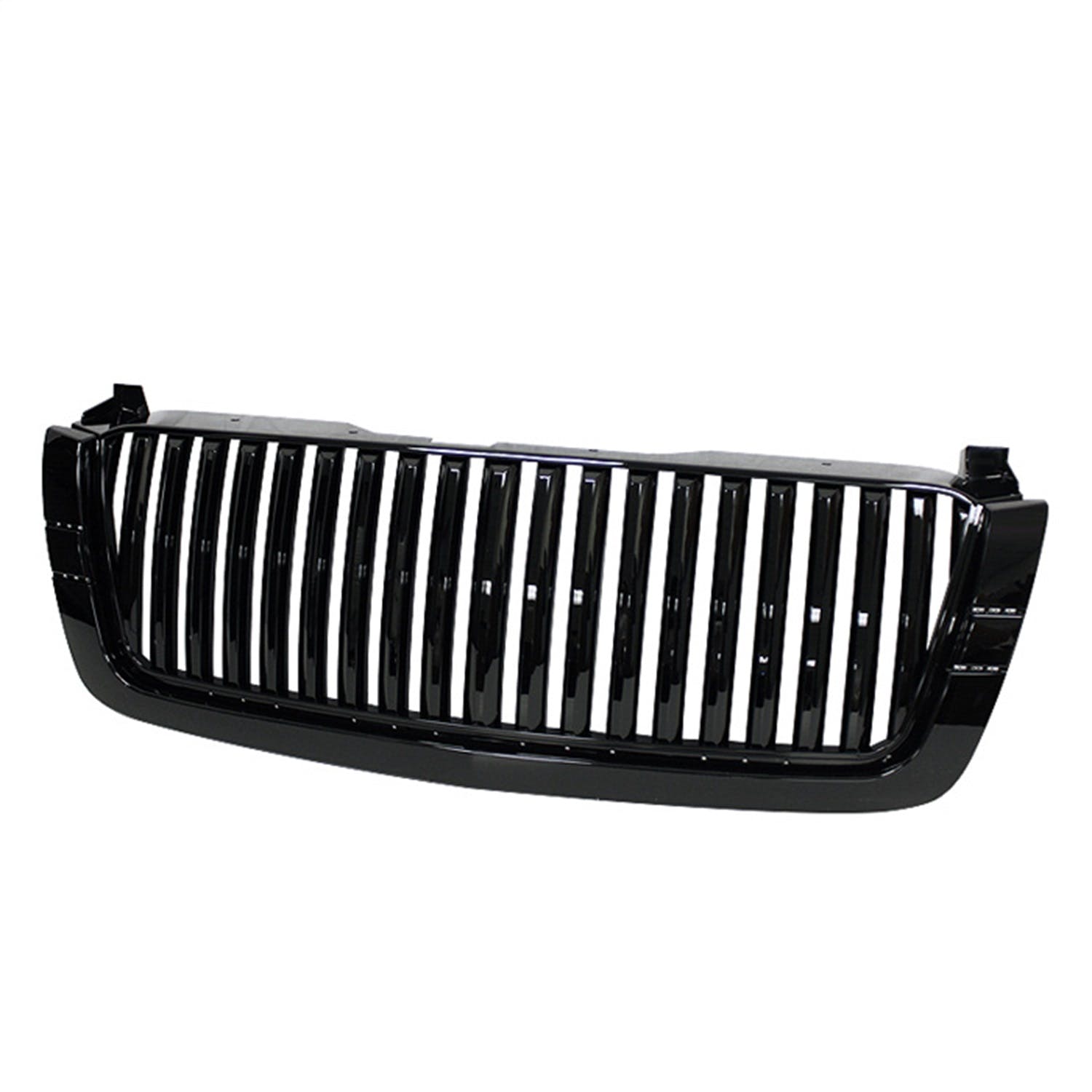 XTUNE POWER 5017093 Chevy Silverado 03 06 Center Only ( Require HD YD CS03 1PC Headlight ) Front Grille Black