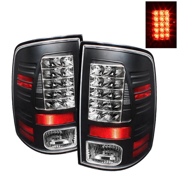 Spyder Auto 5017543 (Spyder) Dodge Ram 1500 09-18/Ram 2500/3500 10-18 LED Tail Lights-Incandescent M