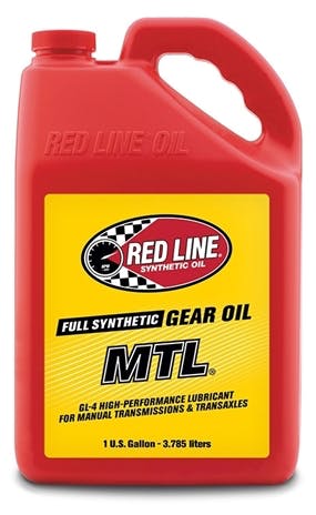 Red Line Oil 50205 Full Synthetic MTL 70W80 GL-4 Gear Oil (1 gallon)