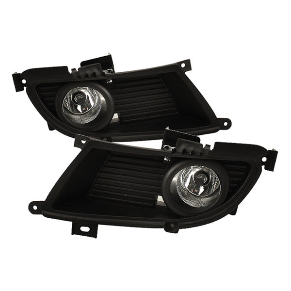 Spyder Auto 5021090 (Spyder) Mitsubishi Lancer 04-06 OEM Fog Lights w/Switch (Won t Fit EVO)-Clear