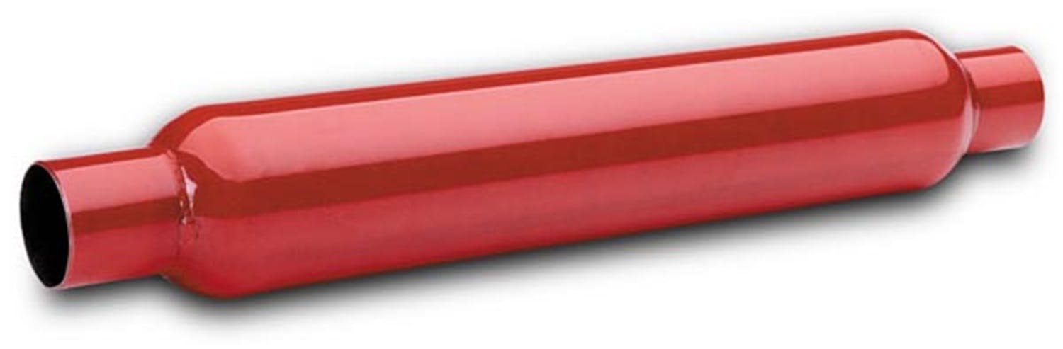 Flowtech 50252FLT MUFFLER, 2.5 RED HOT GLASSPACK