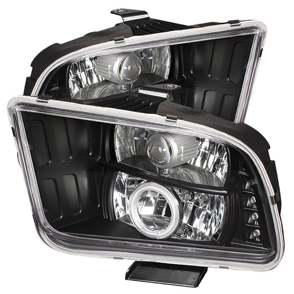 Spyder Auto 5029690 (Spyder) Ford Mustang 05-09 Projector Headlights-Halogen Model Only ( Not Compat