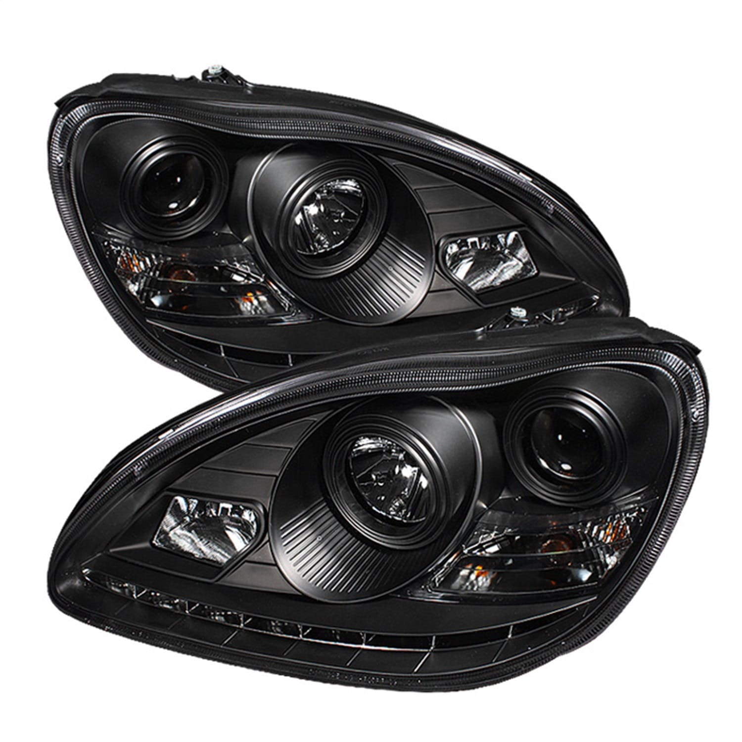 Spyder Auto 5029942 (Spyder) Mercedes Benz S-Class 03-06 Projector Headlights-Xenon/HID Model Only (
