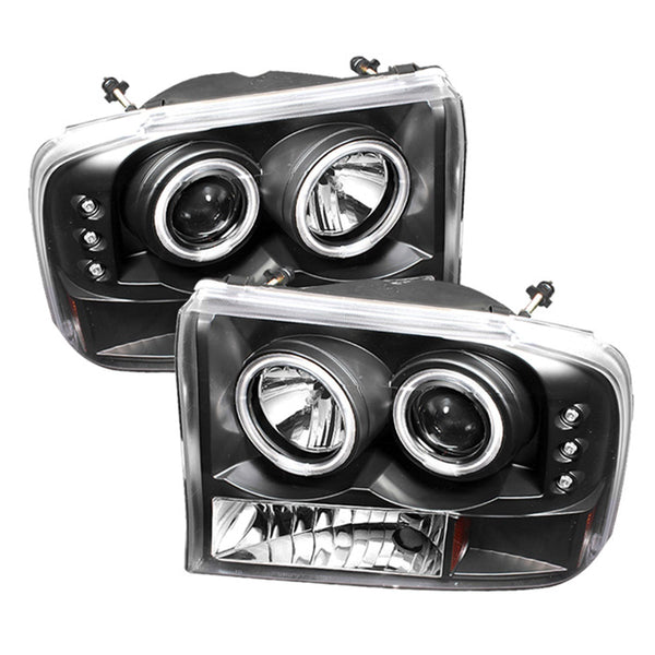 Spyder Auto 5030122 (Spyder) Ford F250 Super Duty 99-04/Ford Excursion 00-04 1PC Projector Headlight