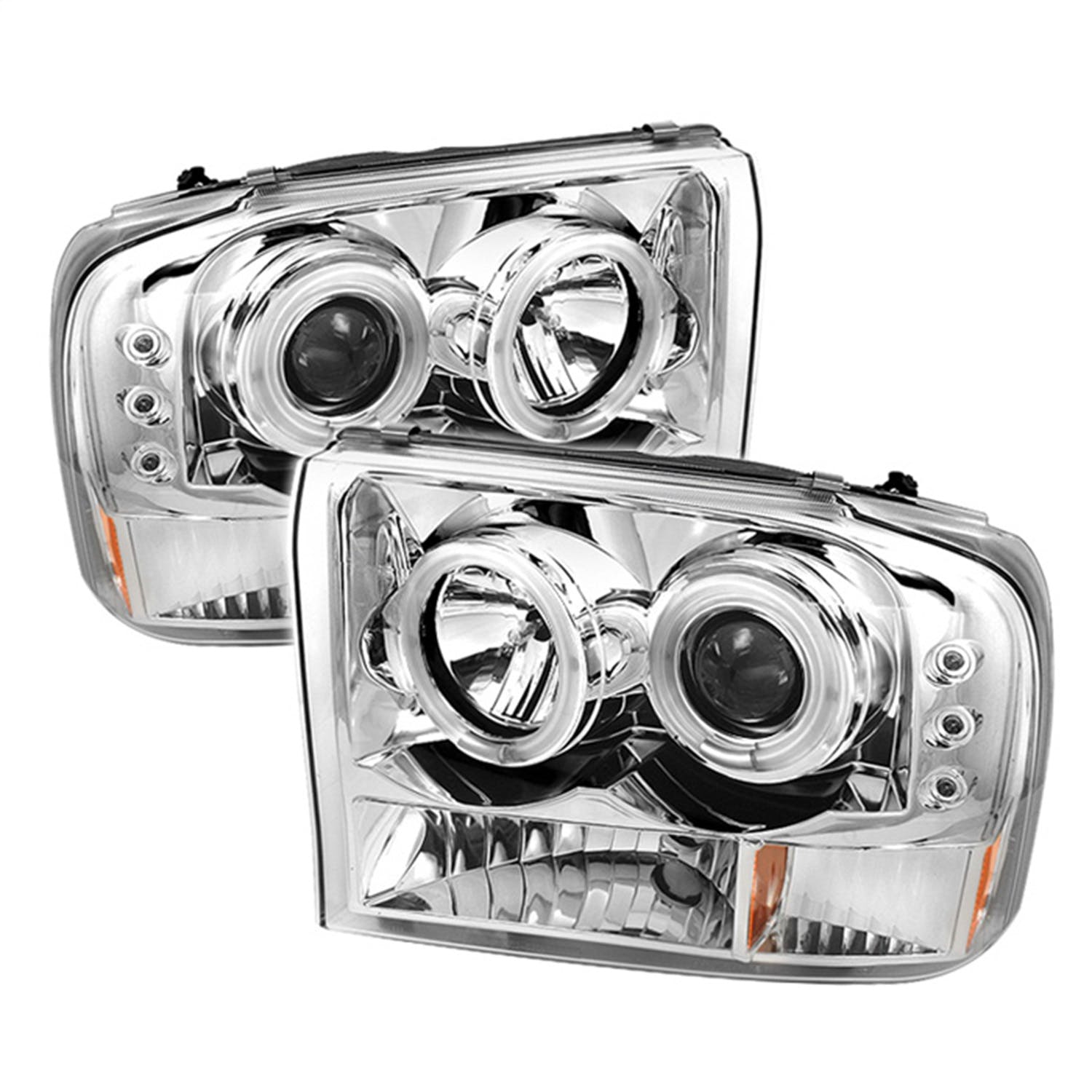 Spyder Auto 5030139 (Spyder) Ford F250 Super Duty 99-04/Ford Excursion 00-04 1PC Projector Headlight