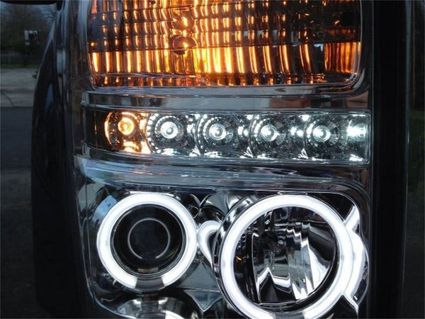 Spyder Auto 5030177 (Spyder) Ford F250/350/450 Super Duty 08-10 Projector Headlights-CCFL Halo-LED (