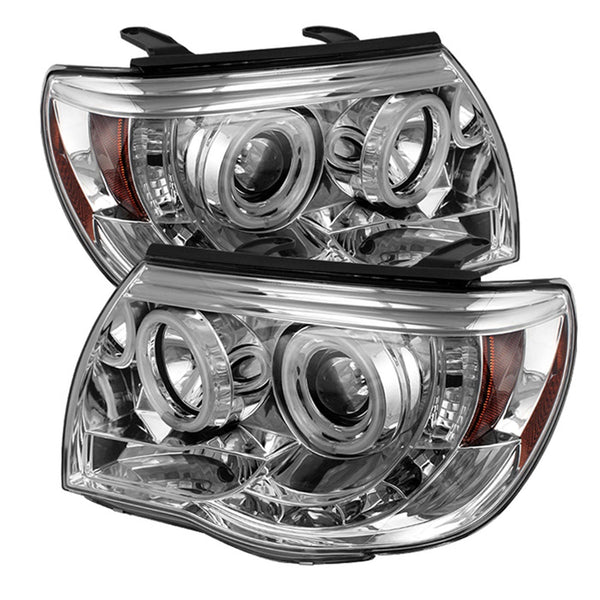 Spyder Auto 5030290 (Spyder) Toyota Tacoma 05-11 Projector Headlights-CCFL Halo-LED ( Replaceable LE