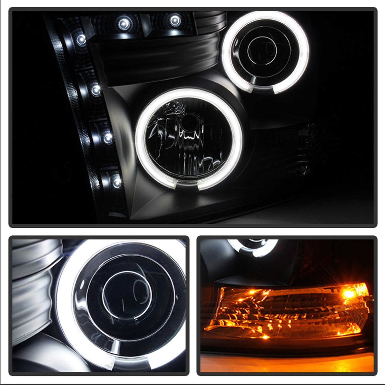 Spyder Auto 5030320 (Spyder) Dodge Ram 1500 09-16/Ram 2500/3500 10-16 Projector Headlights-Halogen M