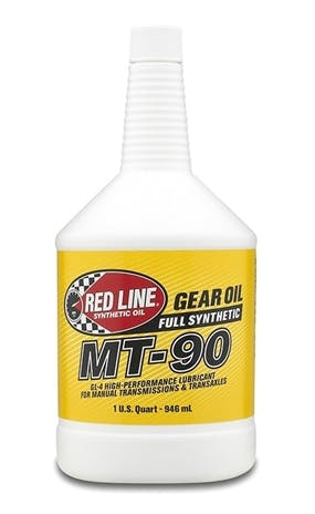 Red Line Oil 50304 Full Synthetic MT-90 75W90 GL-4 Gear Oil (1 quart)