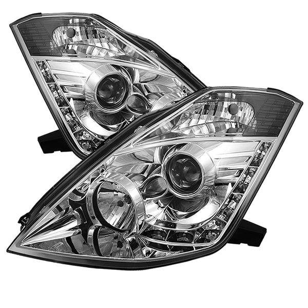 Spyder Auto 5032218 (Spyder) Nissan 350Z 03-05 Projector Headlights-Xenon/HID Model Only ( Not Compa