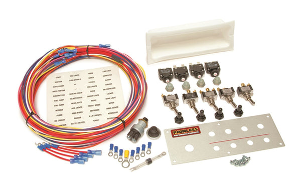 Painless 50334 Multi Purpose Switch Panel Kit