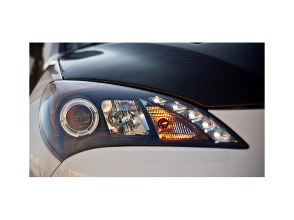 Spyder Auto 5034250 (Spyder) Hyundai Genesis 10-12 Projector Headlights-Halogen Model Only ( Not Com