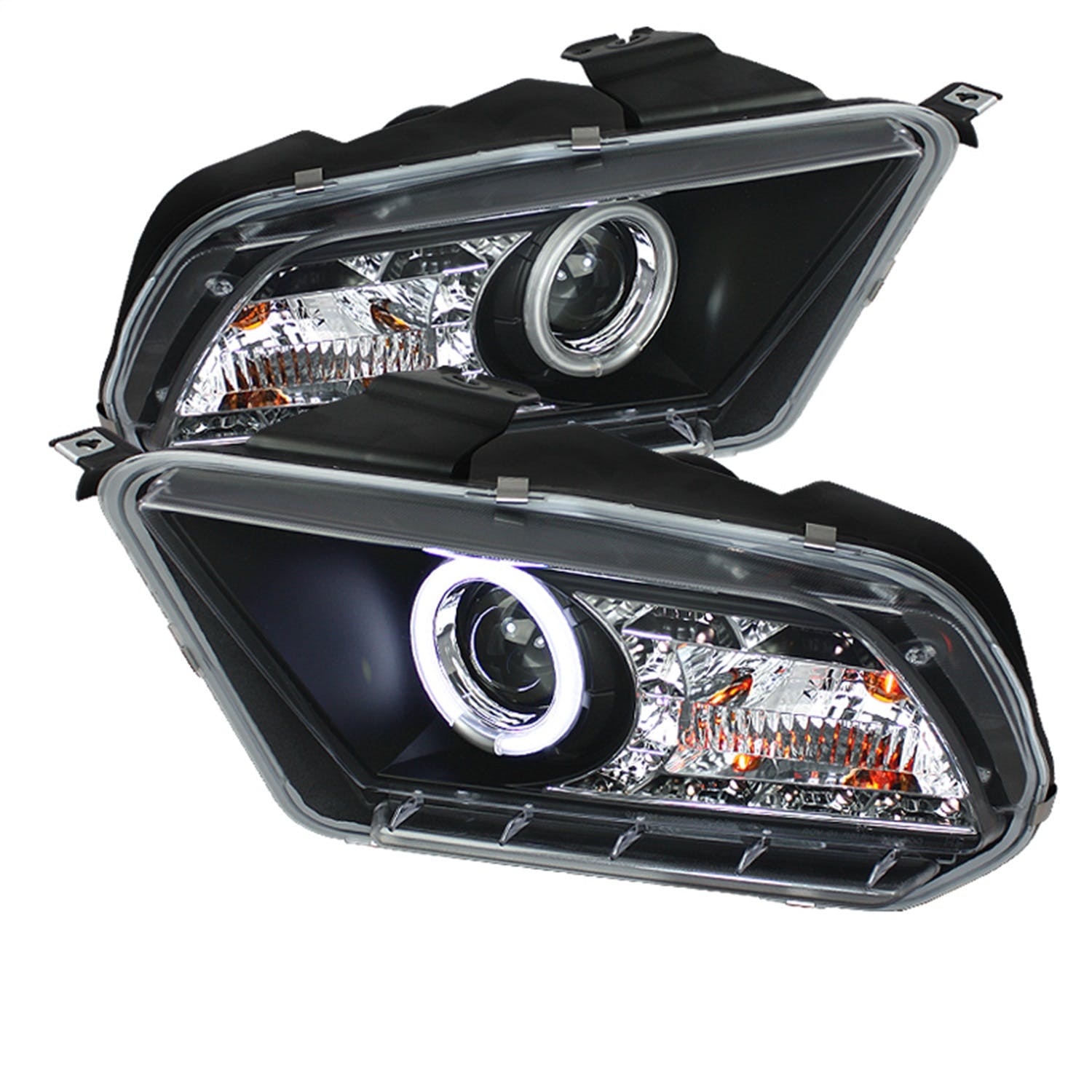 Spyder Auto 5039330 (Spyder) Ford Mustang 10-13 Projector Headlights-Halogen Model Only ( Not Compat