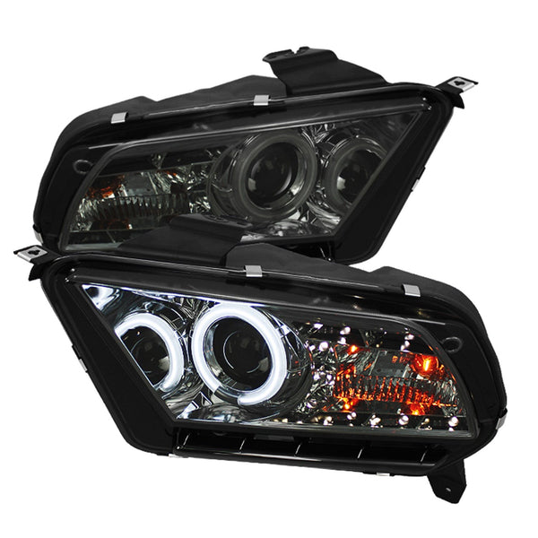 Spyder Auto 5039354 (Spyder) Ford Mustang 10-13 Projector Headlights-Halogen Model Only ( Not Compat