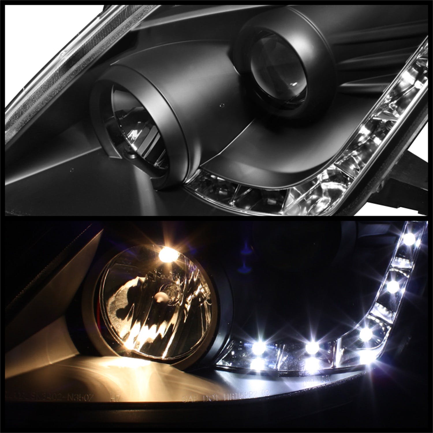 Spyder Auto 5042316 (Spyder) Nissan 350Z 06-08 Projector Headlights-Xenon/HID Model Only ( Not Compa