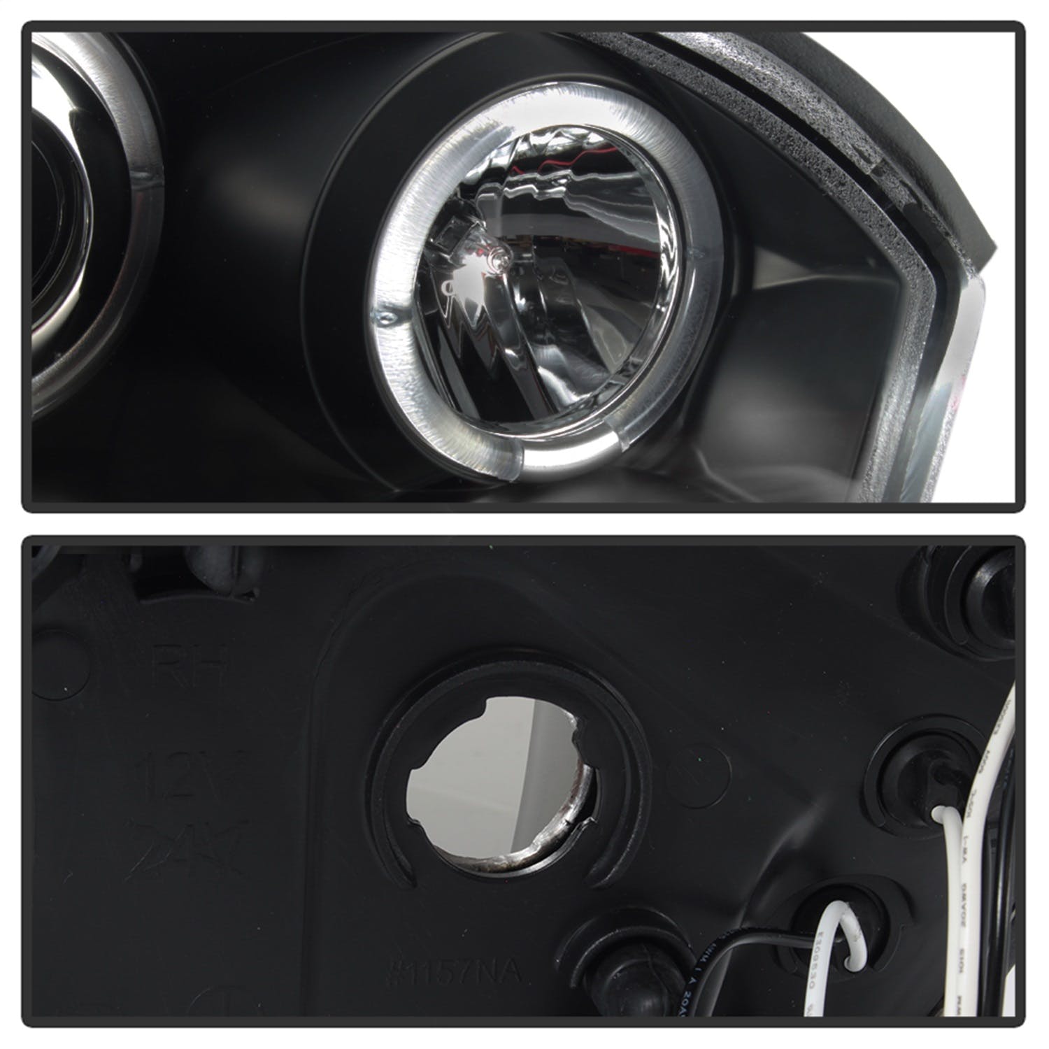 Spyder Auto 5042675 (Spyder) Chevy Malibu 04-07 Projector Headlights-LED Halo-LED ( Replaceable LEDs