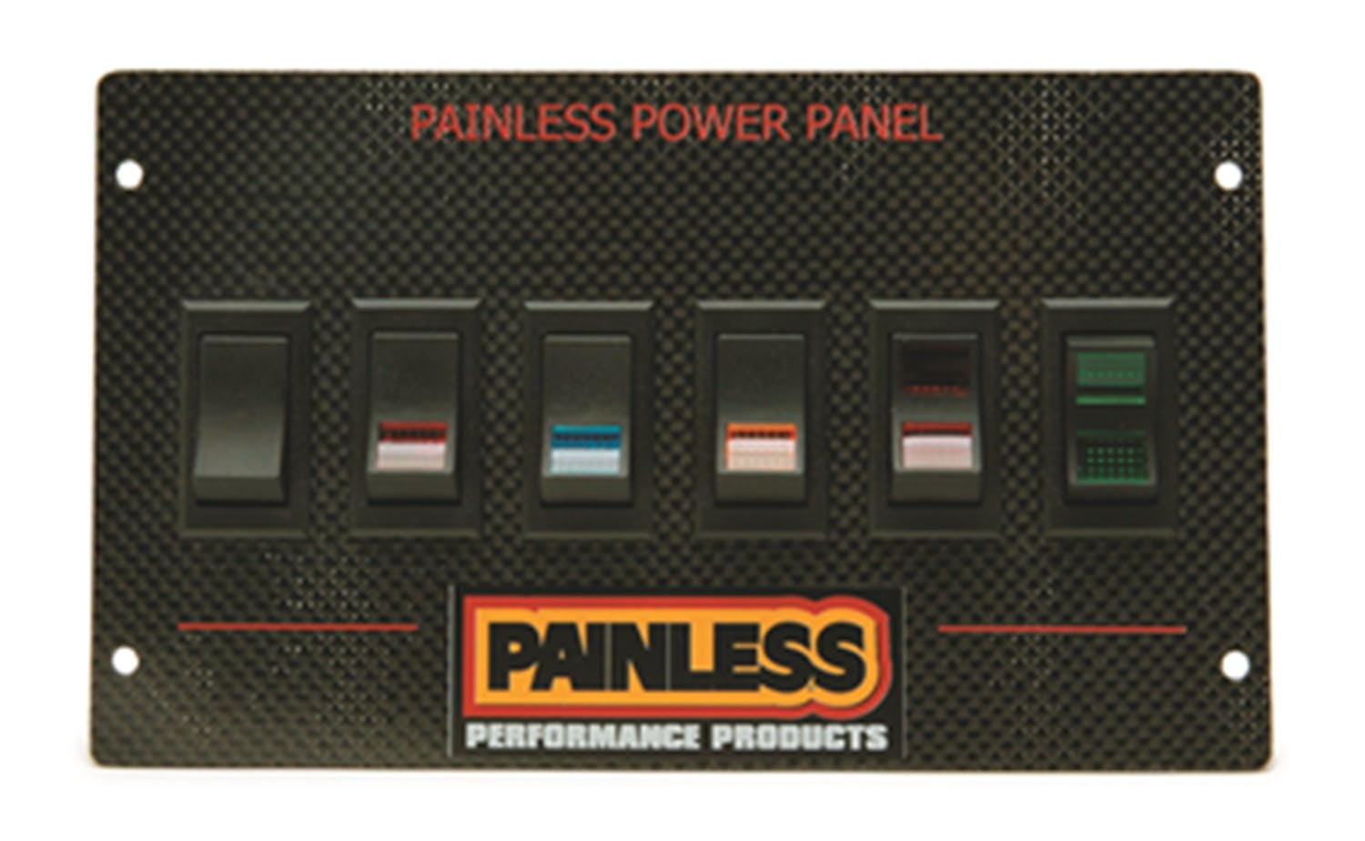 Painless 50430 Carbon Fiber Mustang Power Panel for 1987-93/Rocker