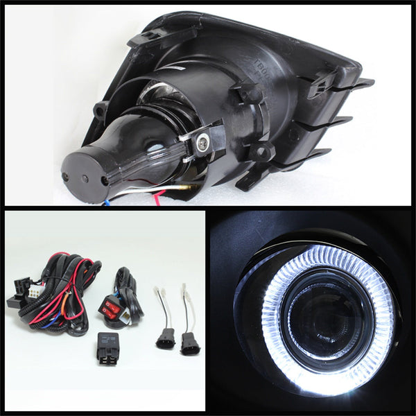 Spyder Auto 5070524 (Spyder) Scion TC 2011-2013 Halo Projector Fog Lights w/Switch-Clear